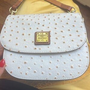 Ostrich saddle bag! currently out of stock on website